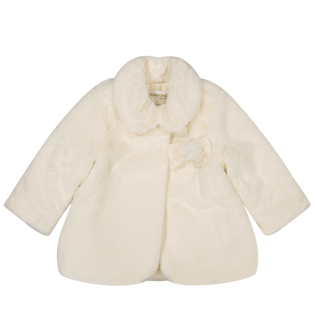 Mayoral Baby Girls Coat Light Beige Mayoral Baby Girls Coat Light Beige