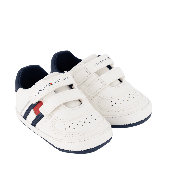 Tommy Hilfiger Baby Unisex Sneakers White Tommy Hilfiger Baby Unisex Sneakers White