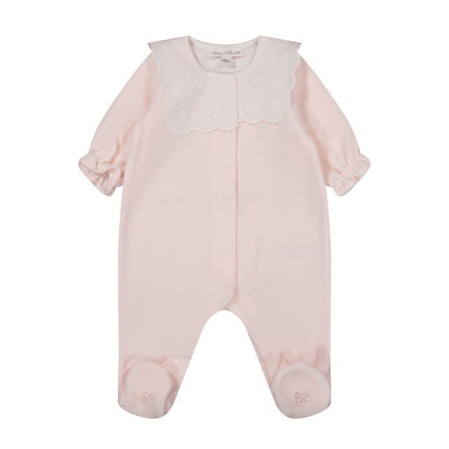 Tartine et Chocolat Baby Girls Bodysuit Light Pink Tartine et Chocolat Baby Girls Bodysuit Light Pink