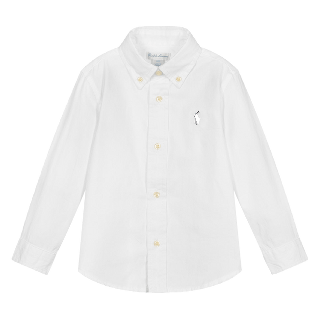 Ralph Lauren Baby Boys Blouse White Ralph Lauren Baby Boys Blouse White
