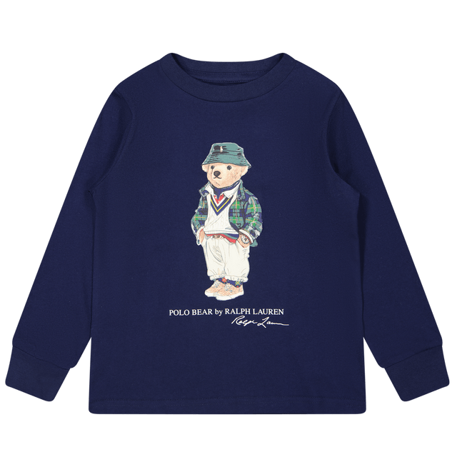 Ralph Lauren Kids Boys T-Shirt Navy Ralph Lauren Kids Boys T-Shirt Navy