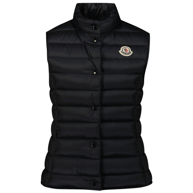 Moncler Kids Girls Bodywarmer Black Moncler Kids Girls Bodywarmer Black