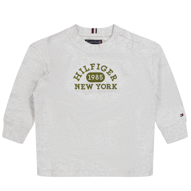Tommy Hilfiger Baby Boys T-Shirt Light Gray Tommy Hilfiger Baby Boys T-Shirt Light Gray