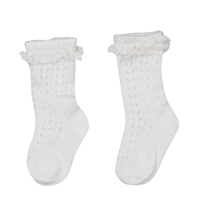 Mayoral Baby Girls Tights Off White Mayoral Baby Girls Tights Off White