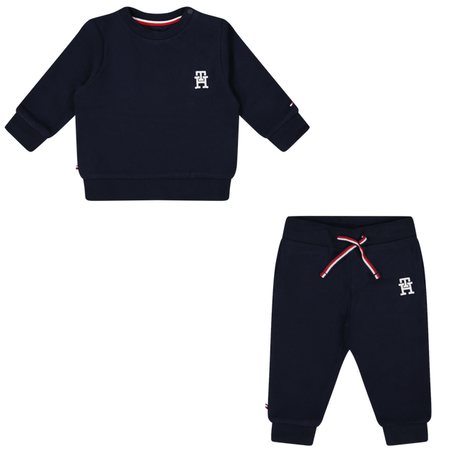 Tommy Hilfiger Baby Unisex Jogsuit Navy Tommy Hilfiger Baby Unisex Jogsuit Navy