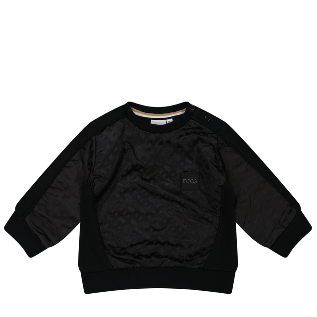 Boss Baby Boys Sweater Black Boss Baby Boys Sweater Black