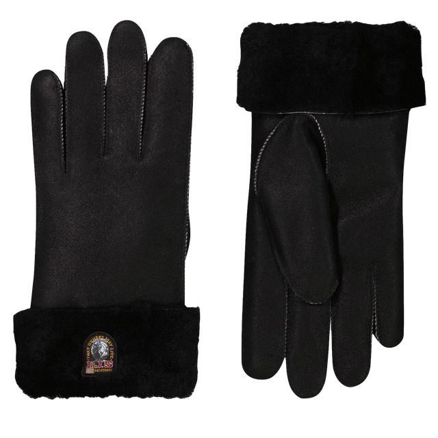 Parajumpers Kids Unisex Gloves Black Parajumpers Kids Unisex Gloves Black