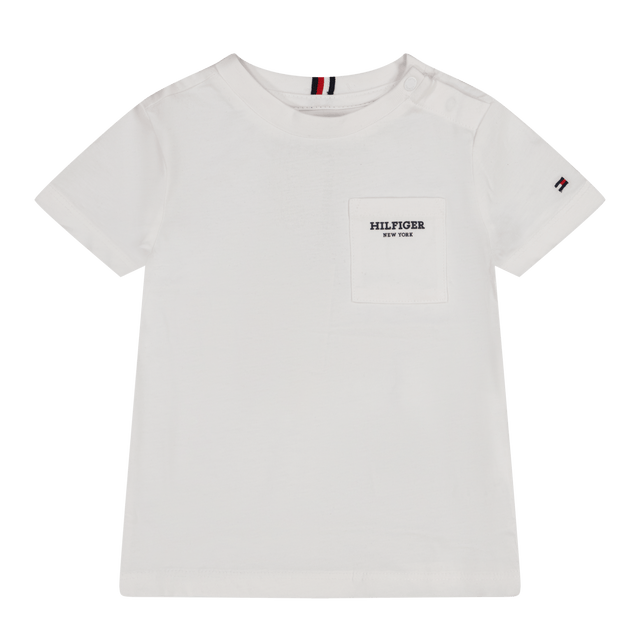 Tommy Hilfiger Baby Boys T-Shirt White Tommy Hilfiger Baby Boys T-Shirt White