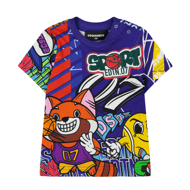 Dsquared2 Baby Boys T-Shirt Div Dsquared2 Baby Boys T-Shirt Div
