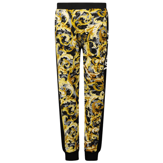 Versace Kids Boys Pants Gold Versace Kids Boys Pants Gold