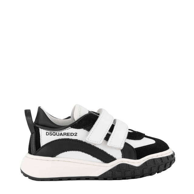 Dsquared2 Kids Unisex Sneakers White Dsquared2 Kids Unisex Sneakers White