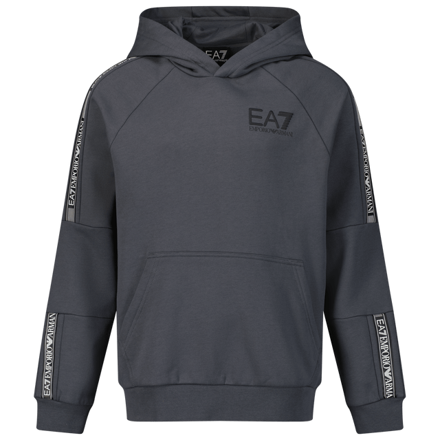 EA7 Kids Boys Sweater Dark Gray EA7 Kids Boys Sweater Dark Gray
