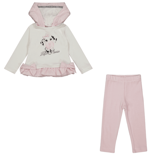 Lapin House Baby Girls Set Off White Lapin House Baby Girls Set Off White