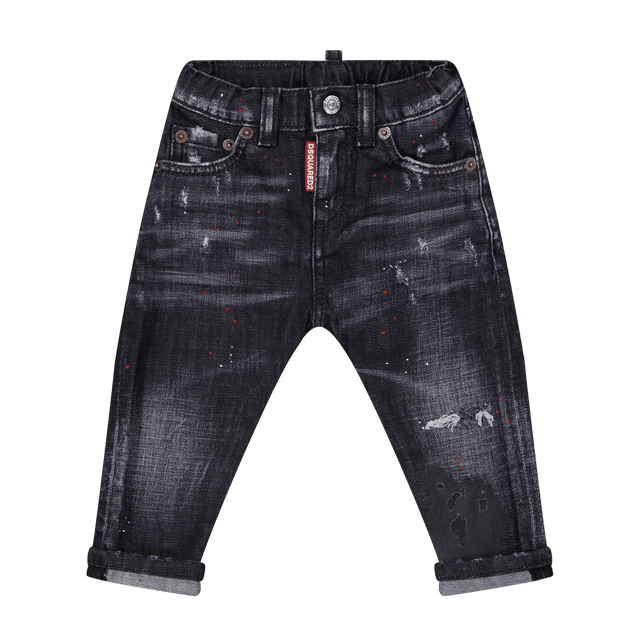 Dsquared2 Baby Girls Jeans Black Dsquared2 Baby Girls Jeans Black