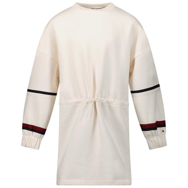 Tommy Hilfiger Kids Girls Dress White Tommy Hilfiger Kids Girls Dress White