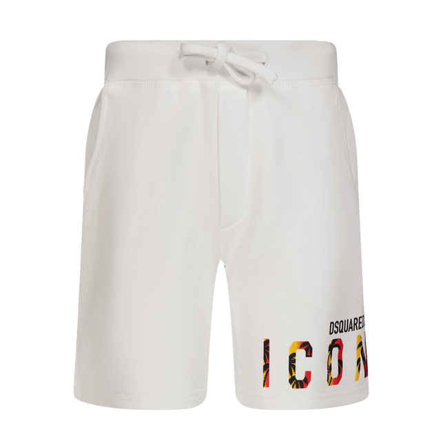 Dsquared2 Kids Boys Shorts White Dsquared2 Kids Boys Shorts White