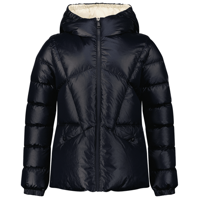 Moncler Kids Girls Coat Navy Moncler Kinder Meisjes Jas Navy - Superstellar