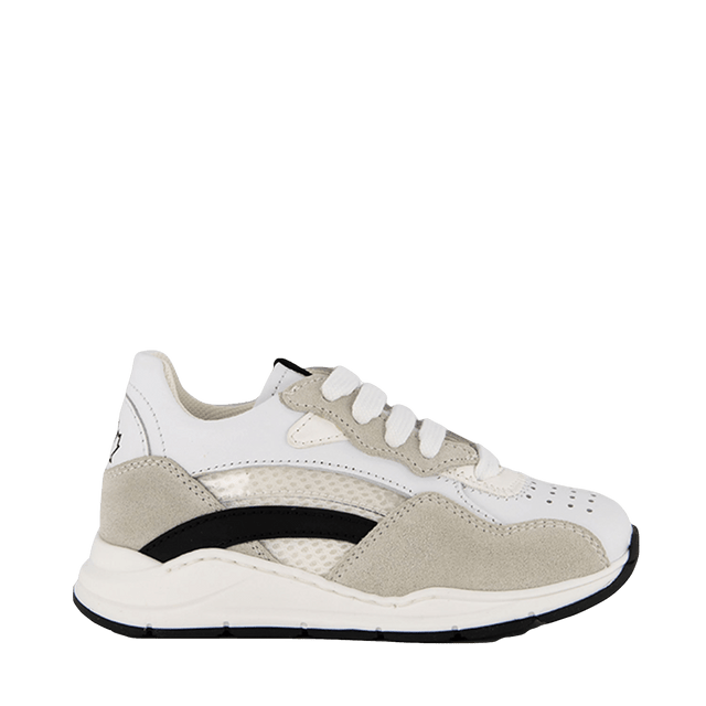 Dsquared2 Kids Unisex Sneakers White Dsquared2 Kids Unisex Sneakers White