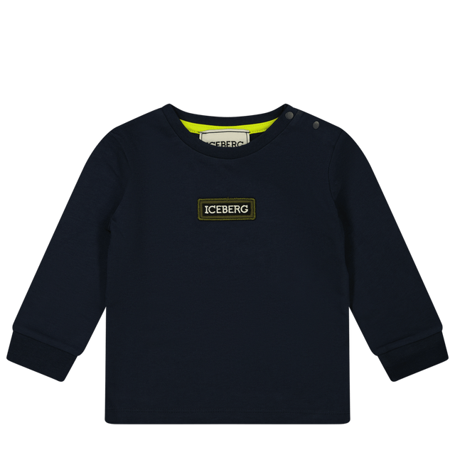 Iceberg Baby Boys T-Shirt Navy Iceberg Baby Boys T-Shirt Navy
