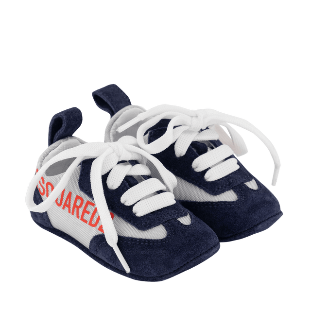 Dsquared2 Baby Unisex Sneakers Navy Dsquared2 Baby Unisex Sneakers Navy