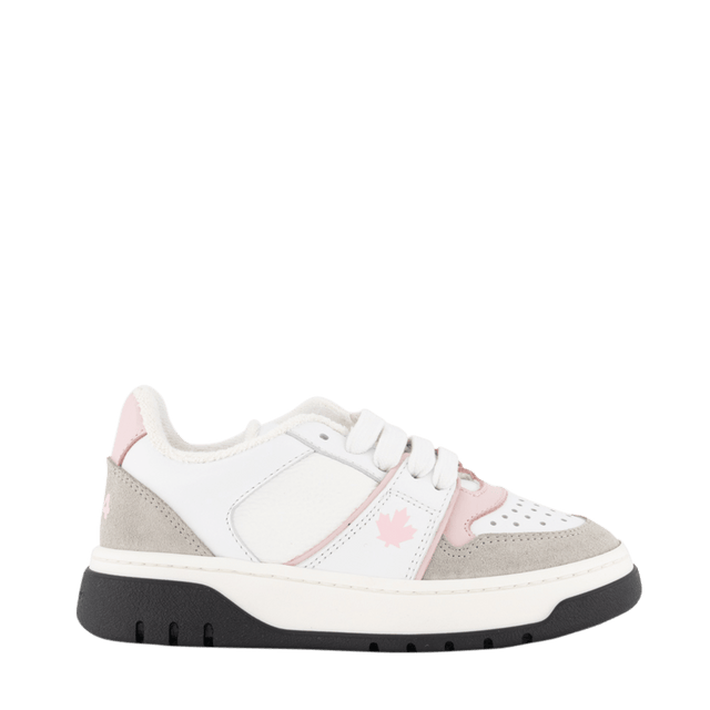 Dsquared2 Kids Unisex Sneakers White Dsquared2 Kids Unisex Sneakers White