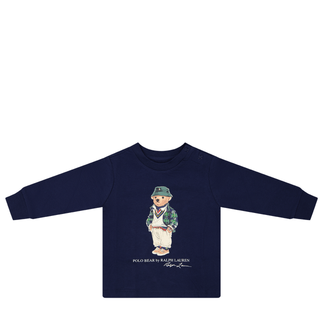 Ralph Lauren Baby Boys T-Shirt Navy Ralph Lauren Baby Boys T-Shirt Navy