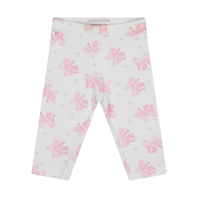 MonnaLisa Baby Girls Legging Off White MonnaLisa Baby Girls Legging Off White