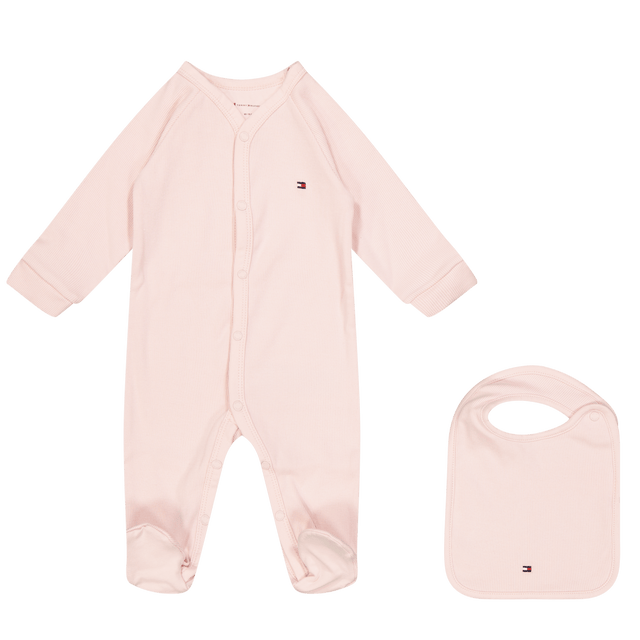 Tommy Hilfiger Baby Girls Playsuit Light Pink Tommy Hilfiger Baby Girls Playsuit Light Pink