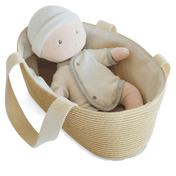 Image 44019368362266 Doudou Et Compagnie Baby Baby In Reiswieg Grijs