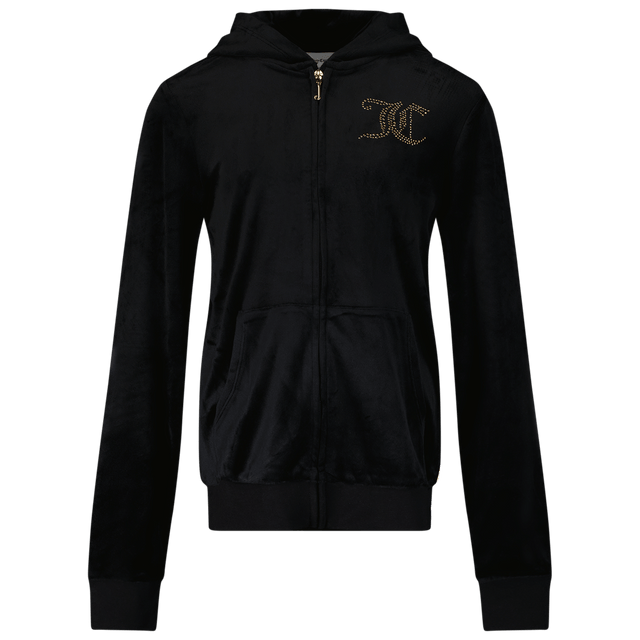 Juicy Couture Kids Girls Vest Black Juicy Couture Kids Girls Vest Black