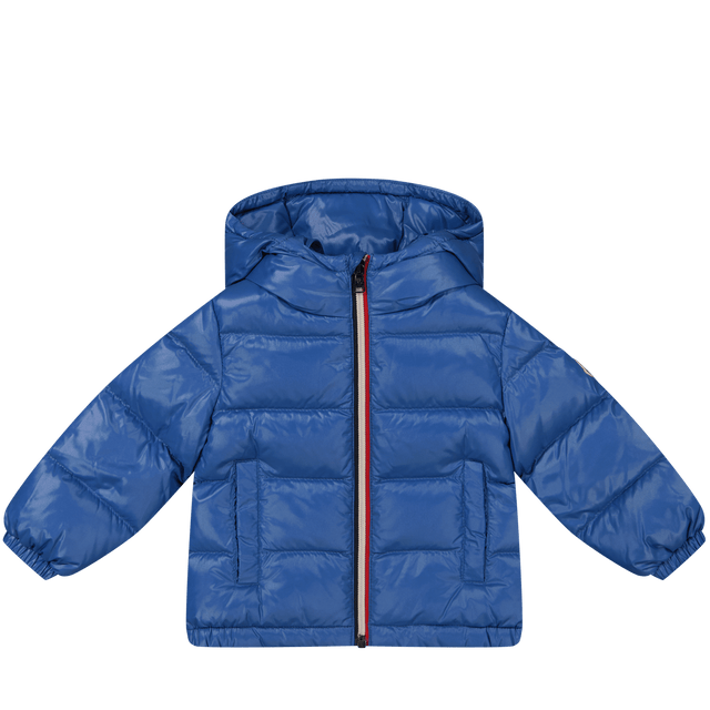 Moncler Baby Boys Coat Blue Moncler Baby Jongens Jas Blauw - Superstellar