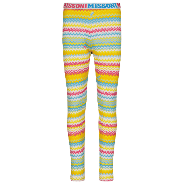 Missoni Kids Girls Legging Yellow Missoni Kids Girls Legging Yellow