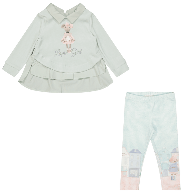 Lapin House Baby Girls Set Mint Lapin House Baby Girls Set Mint