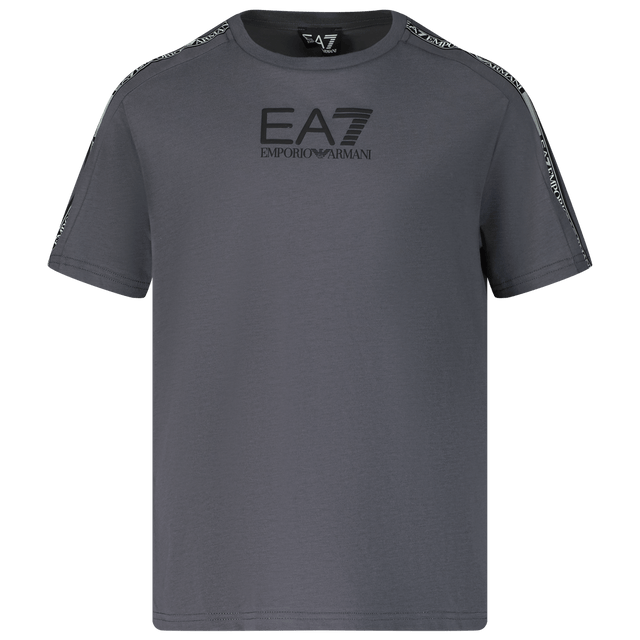 EA7 Kids Boys T-Shirt Dark Gray EA7 Kids Boys T-Shirt Dark Gray