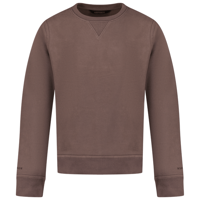 Airforce Kids Boys Sweater Taupe Airforce Kids Boys Sweater Taupe