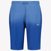 Image 72355955966334 Off-White Kinder Jongens Shorts In Cobalt Blauw