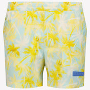 Image 72235254677886 Palm Angels Kids Boys Swimwear  Light Blue