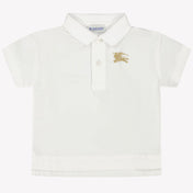 Image 72341935423870 Burberry Johane Baby Jongens Polo In Wit