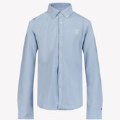 Image 44226796126490 Tommy Hilfiger Kids Boys Blouse Light Blue
