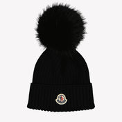 Image 46208488931610 Moncler Girls Hat Black