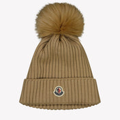 Image 46144272957722 Moncler Girls Hat Camel