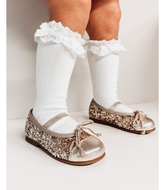 Küçük prensesler için balerin ayakkabıları