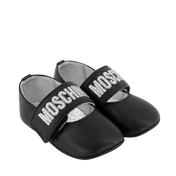 Moschino bebek kız ayakkabısı siyah