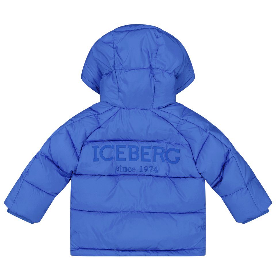 Iceberg Baby Boys Coat Cobalt Blue