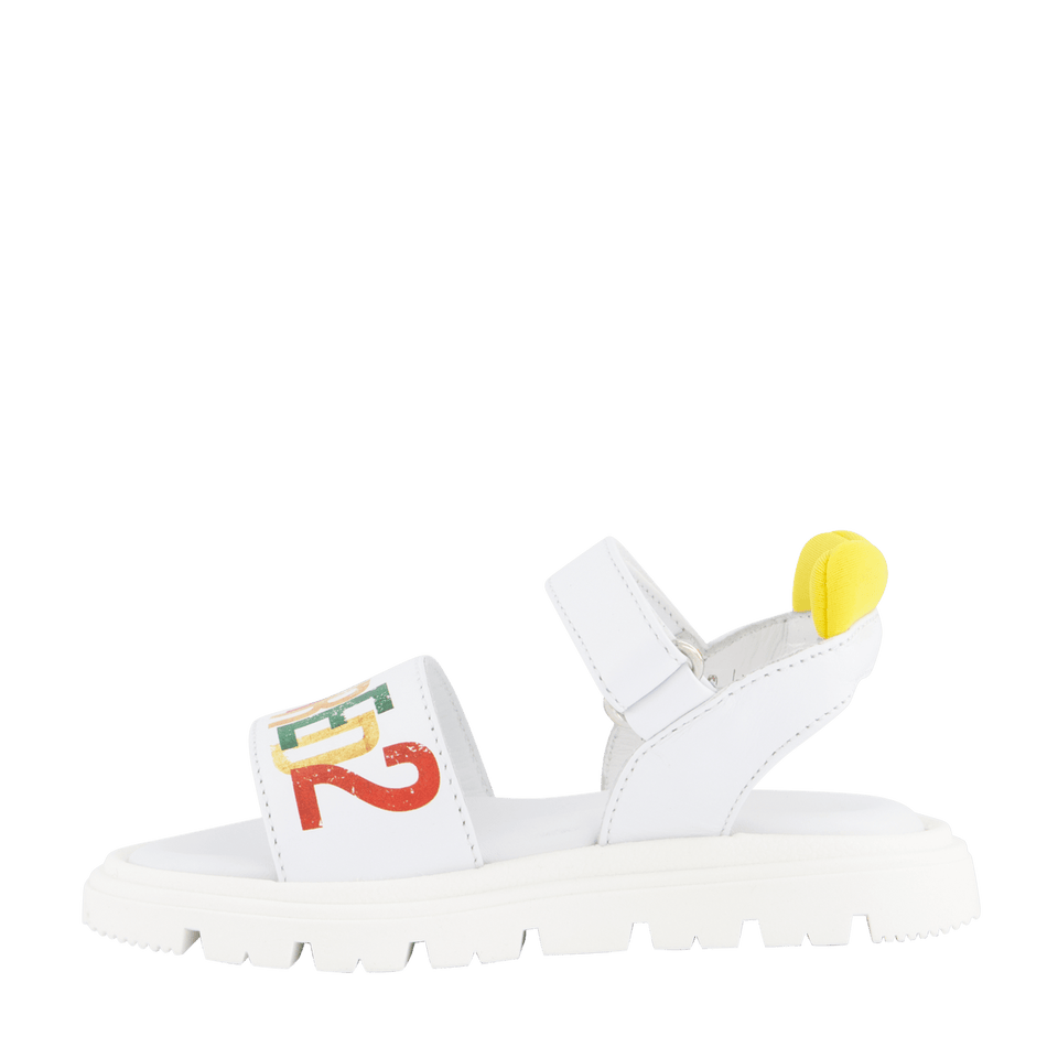 Dsquared2 Kinder Unisex Sandalen Wit