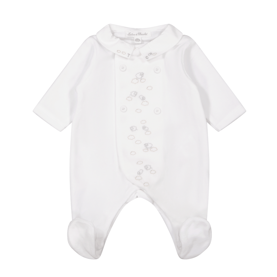 Tartine et Chocolat Baby Unisex Bodysuit White