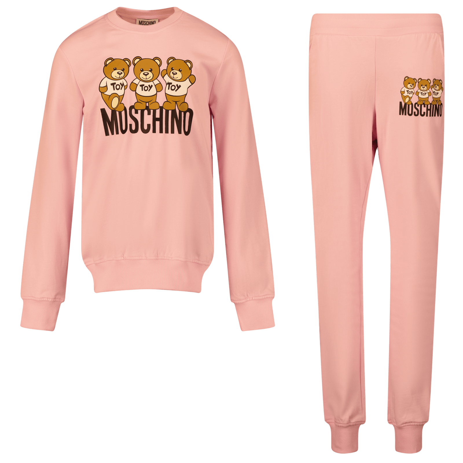 Moschino Kids Unisex Jogsuit Light Pink