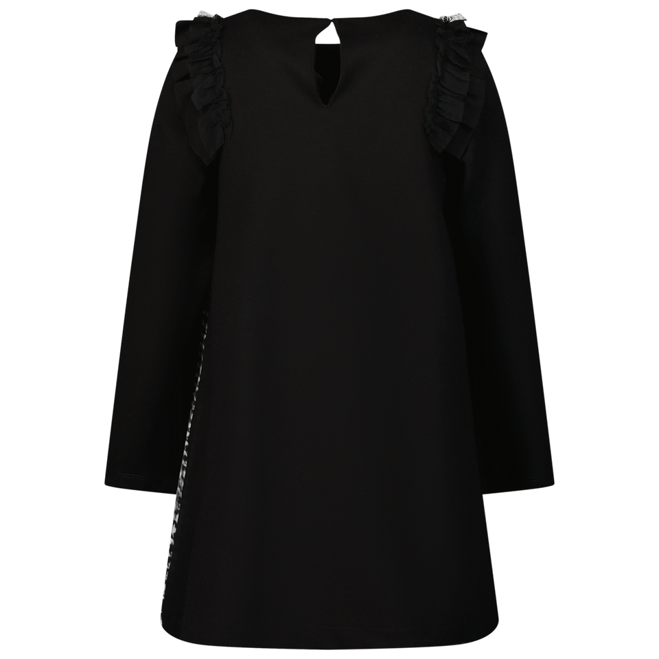 Mayoral Kids Girls Dress Black