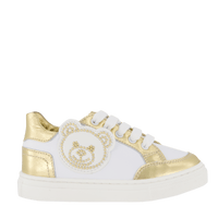 Moschino Kinder Meisjes Sneakers Goud 20