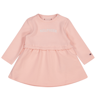 Tommy Hilfiger Baby Unisex Dress Light Pink
